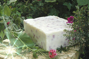 Seifenblock Rosenlavendel