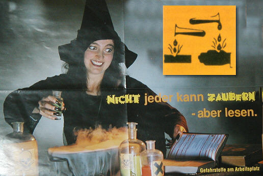 Sicherheit geht vor ! Auch für Hexen !